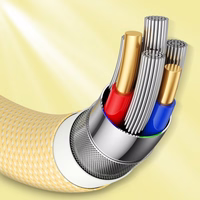 USB Kabelis Joyroom "S-2024M13" geltonas "Type-C / Lightning" 200cm (iki 20W)