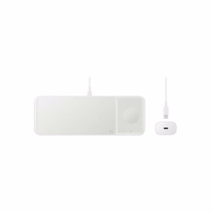 Belaidis įkroviklis Samsung Trio EP-P6300TWEGEU baltas 25W (su įkrovikliu ir laidu) / 100% originalus /