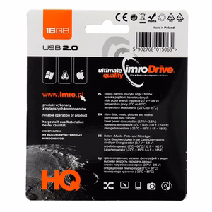 IMRO USB atmintinė AXIS 16GB USB2.0