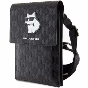 Karl Lagerfeld чехол KLWBSAKHPCK сумочка - чёрный Saffiano Monogram Choupette