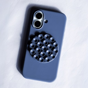 Silikoninis Stick dėklas for iPhone 17 6,3" mėlynas