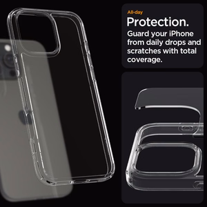 Spigen Ultra Hybrid Dėklas iPhone 16 Pro Max - Skaidrus