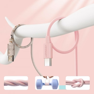USB laidas Joyroom S-1030M13 rožinis Lightning 100cm