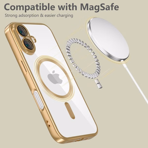 Tech-Protect MagFlex Magnetinis iPhone 16 dėklas - auksinis