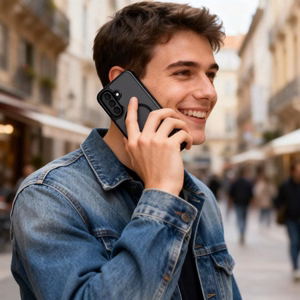 Tech-Protect Magmat MagSafe Dėklas for Samsung Galaxy A57 5G - Semi-skaidrus