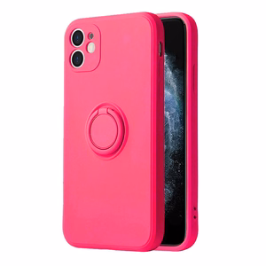 Vennus silikoninis žiedas Iphone 14 Plus rožinė