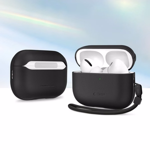 Tech-Protect NaturalFit dėklas AirPods Pro 3 juodas