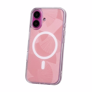 Flash Mag dėklas for iPhone 16 6,1" rožinis