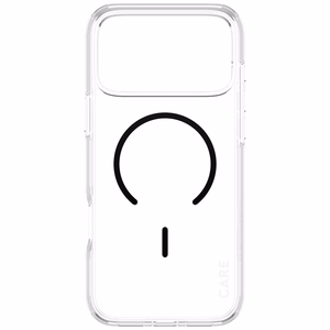 CARE by PanzerGlass Flagship Urban Explorer dėklas su juodu MagSafe iPhone 17 Pro Max - permatomas