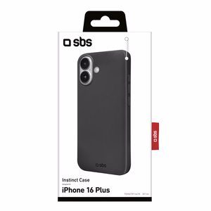 SBS Instinct dėklas skirtas iPhone 16 Plus - juodas
