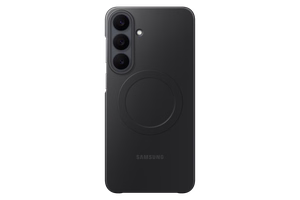 Juodas plonas magnetinis „Samsung“ dėklas, skirtas „Galaxy S26 FE“