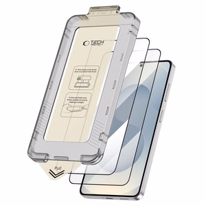 Grūdintas stiklas TECH-PROTECT Quick SET+ 2-PACK GALAXY S26+ Plus juodas