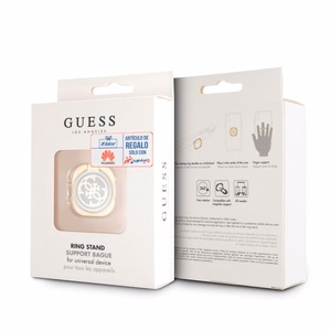 GUESS žiedinis stovas GURSEQGBK auksinis-juodas