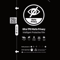 Plėvelių rinkinys karpymo mechanizmui Devia Ultra Intelligent TPU Matte Privacy 20vnt.