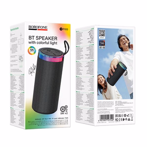Borofone nešiojama Bluetooth kolonėlė BR105 Loud juoda