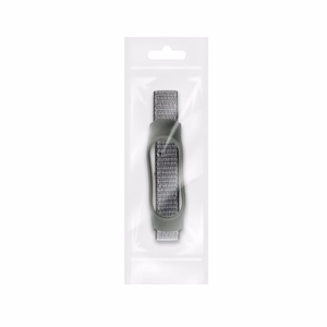 Nailoninis dirželis XIAOMI Mi Band 5 / 6 / 7 pilkas (19)