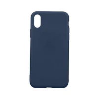 Matinis TPU dėklas Xiaomi Redmi Note 14 4G (Global) tamsiai mėlynas (164.84 x 78.15 x 8.16 mm)