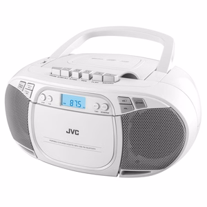 JVC RC-E451W CD grotuvas Nešiojamas kompaktinių diskų grotuvas Balta