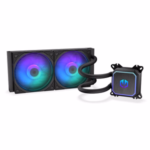 ENDORFY Navis F240 ARGB procesoriaus viskas viename skystasis aušintuvas 24 cm juodas 1 vnt.