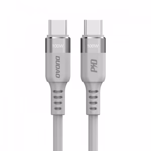 USB Laidas Dudao LC5MAX pilkas Type-C / Type-C 100cm