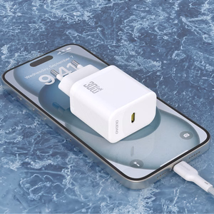 Dudao A27PCEU PD 30W GaN USB-C Wall Įkroviklis with USB-C Laidas - Baltas