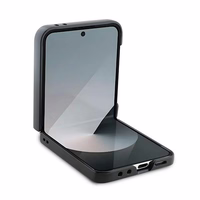 Guess 4G Blizgus Užrašas Dėklas telefonui Samsung Galaxy Z Flip 6 - Auksinė