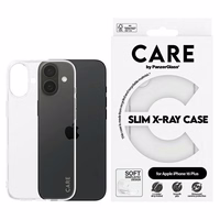 CARE by PanzerGlass X-Ray Soft Basic dėklas telefonui iPhone 16 Plus 6.7" skaidrus 1443