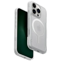 Uniq Combat Active Magclick įkrovimo dėklas iPhone 16 Pro - baltas