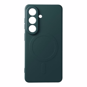 Dėklas "Silicone Mag Cover" skirtas Samsung S942 S26 tamsiai žalias