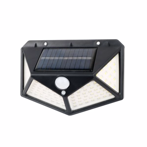 Forever Light Solar LED Lempa SUNARI FLS-65 100*SMD PIR 6W 480lm 6000K 1200mAh Li-Ion