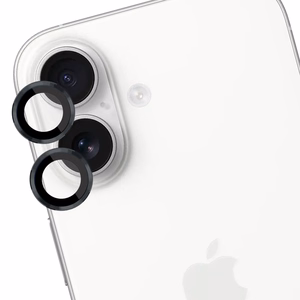 Закалённое стекло для камеры 3mk Lens Pro для Apple iPhone 17 чёрный