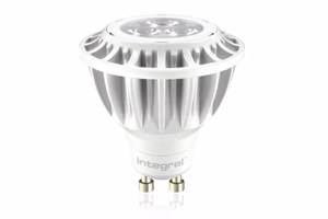 Integral GU10 PAR16 LED lemputė, 5 W (atitinka 35 W), 2700 K, 250 lm, šiltai balta šviesa