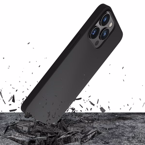 iPhone 13 Pro Max serija 3mk Silicone Case - juodas