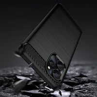 Carbon Case dėklas Realme 10 5G / Realme 9i 5G lankstus silikoninis anglies dangtelis juodas