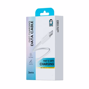 Benks Cable D46 braided - Type C to Lightning - PD 27W 3A 2 metres black