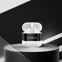 Belaidė laisvų rankų įranga Dudao "U15S" balta (su LED ekranu)