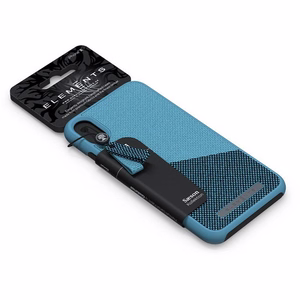 Nordic Elements Saeson Freja dėklas, skirtas iPhone XR, tamsiai melsvai žalias