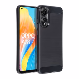 CARBON dėklas telefonui OPPO A78 5G juodas
