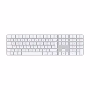 Apple Magic Keyboard with Touch ID and Numeric Keypad Keyboard Wireless English White