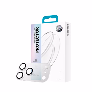 Benks grūdintas stiklas Air Shield matinė integruota objektyvo apsauga (C069) Iphone 17 Pro (3 objektyvai) skaidri