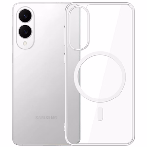 3mk Magnetinis dėklas Samsung Galaxy S25 Edge - skaidrus
