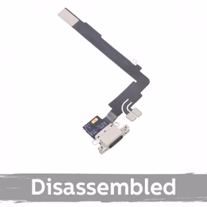 Įkrovimo jungtis suderinama su iPhone 16 Pro Max su šleifu / Natural Titanium / (100% originali / išardyta)