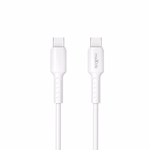 Maxlife MXUC-13 кабель USB-C - USB-C 1,0 m 60W белый
