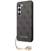 Guess 4G Charms Collection dėklas telefonui Samsung Galaxy S24 - juoda