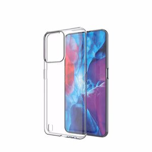 Itin plonas 0.5mm dėklas telefonui Realme C31 skaidrus