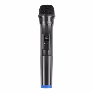 Belaidis dinaminis mikrofonas UHF PULUZ PU628B 3.5mm (juodas)