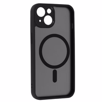 Pilnas matinės Mag dangtis telefonui Iphone 13 - juodas