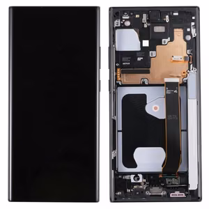 LCD ekranas suderinamas su Samsung N985 (N986) Note 20 Ultra su rėmeliu / Mystic Black / HQ