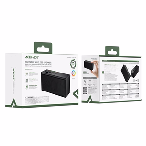 Acefast K9 Go Bluetooth garsiakalbis su stereo ir ENC - juodas