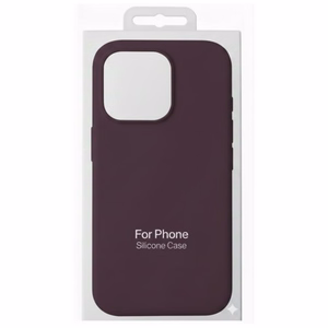 Dėklas "TM MagSafe Silicone" iPhone 16 / Slyvų /